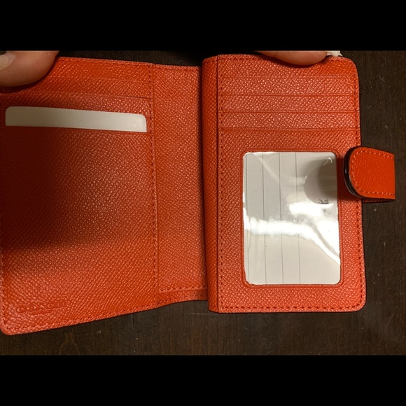 Red Coach Wallet - Picture 4 of 4